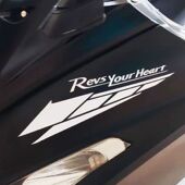 适用于雅马哈YAMAHA机车摩托车踏板贴纸防水反光装 饰贴灯眉贴纸