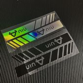 小牛U2电动车uqi 改装 车身装 饰贴纸运动拉花个性