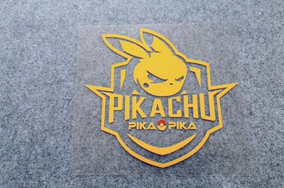 魔力宝贝皮卡丘愤怒爆炸版车贴