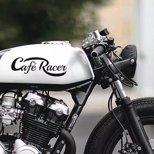 CafeRacer摩托车改装防水反光贴