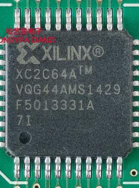 XC2C64A-7VQG44I  XC2C64A-7VQG44C  QFP44封装 原装拆机IC 询价