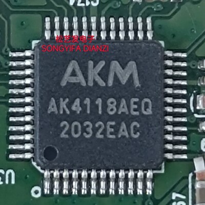 AK4118AEQ  QFP48封装  音频芯片 原装拆机IC 质量保证 现货 询价