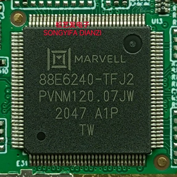 88E6240-A1-TFJ2C000 88E6240-TFJ2  QFP128封装 拆机IC 质量保证