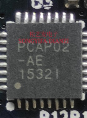 PCAP02-AE  QFN32封装  ACAM 数字转换测量传感器 原装拆机