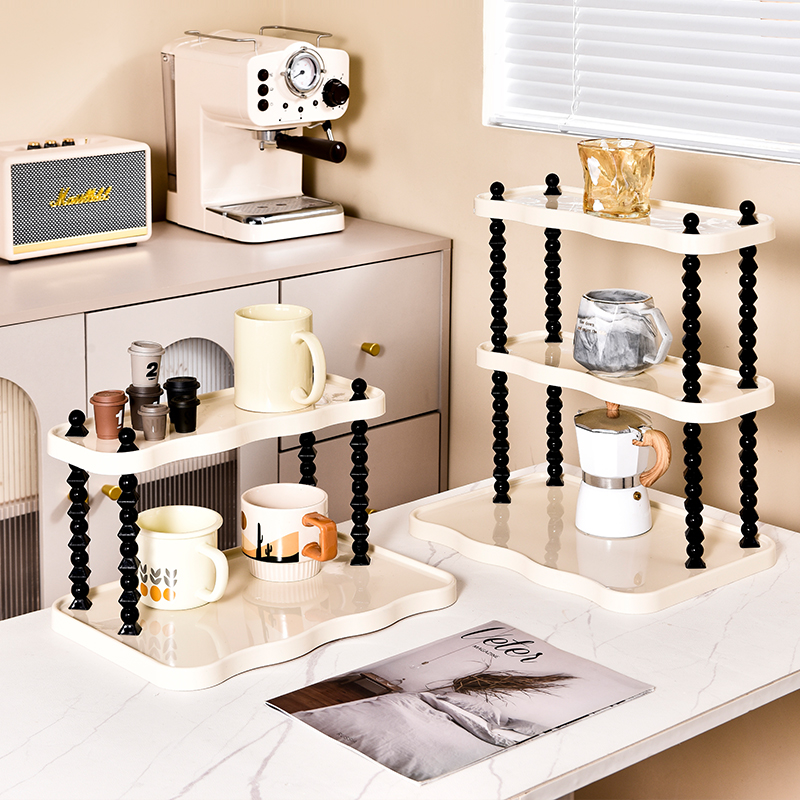 台式置物架航轩塑料复古