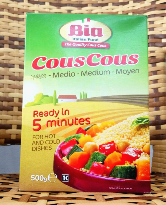 意大利原装进口 Bia couscous 维苏古斯面食 500g 中东小米 粮油调味/速食/干货/烘焙 包点 原图主图