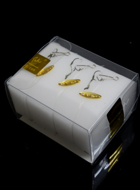 天外仙叩甲虫路亚亮片小号10.5mm三只装双钩迷你外挂小型鱼专杀