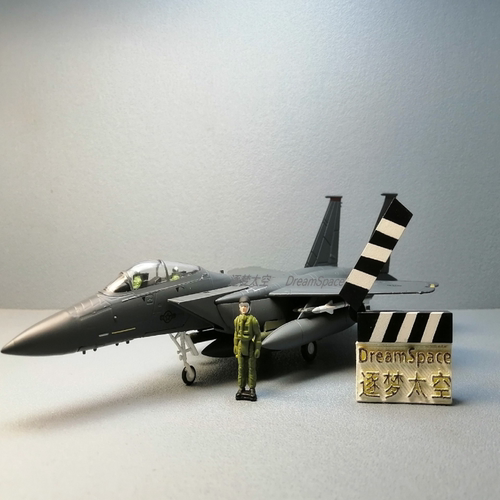 1/100 麦道攻击鹰F15E多用途战斗机合金飞机模型玩具摆件静态