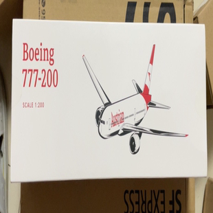 奥地利航空 boeing777-200 机模，1：200比例，未拆封，。#飞机