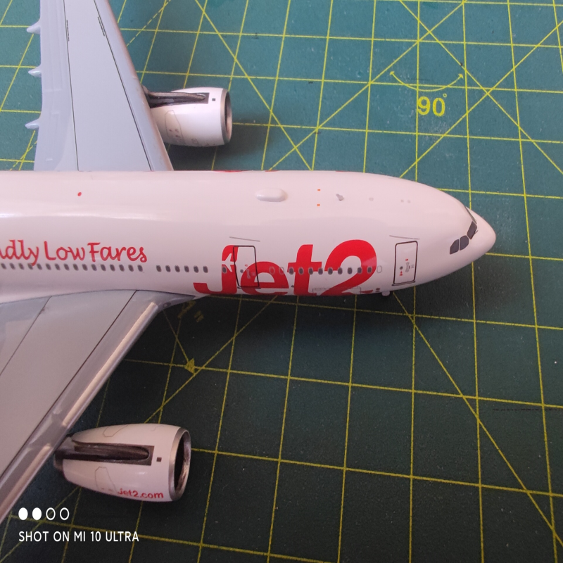 捷特2航空  PM330-200 1/400 绝版模型PandaModel 1:400 A330-200