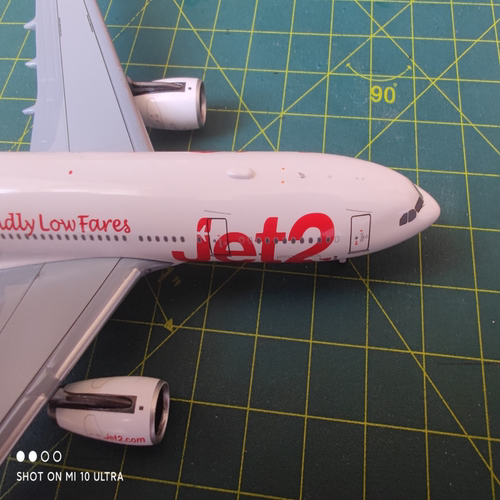 捷特2航空  PM330-200 1/400 绝版模型PandaModel 1:400 A330-200