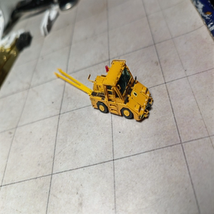 08机库1:200地勤WT—150牵引车金属成品模型 海上自卫队带牵引