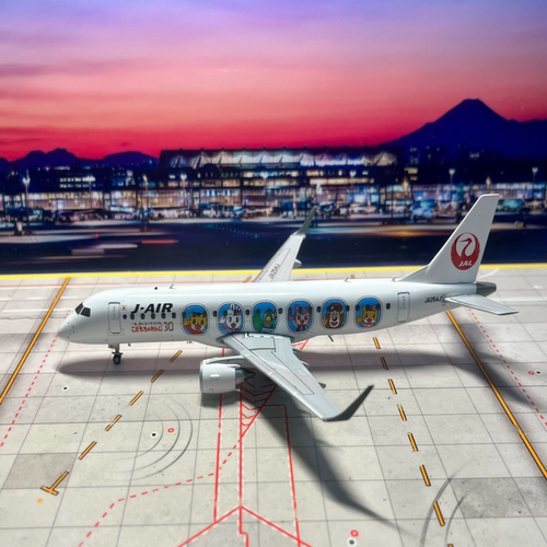 JC Wings 日本航空 ERJ-190 JA254J 彩绘 1:200 无瑕免责声明：1