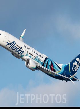 1:200GJ阿拉斯加航空Alaska Airlines西雅图海妖（Seattle Kraken