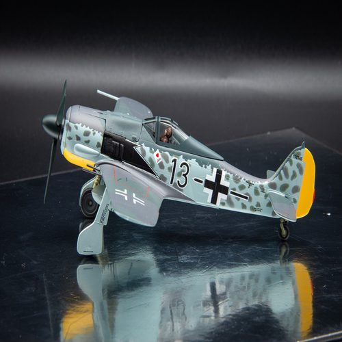 JCW 1/72 德国空军 FW190A-8 #飞机模型 Josei Priller,JG26, 无