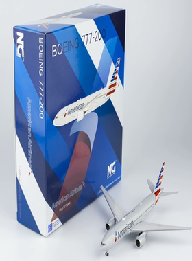 NGmodels 1：400合金飞机模型 美国航空 波音777-200ER N776AN