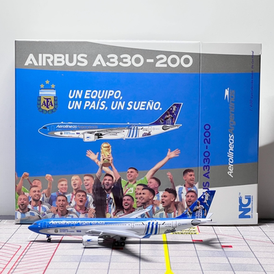 NGmodels 1:400 飞机模型 阿根廷航空 Airbus A330-200 LV-FVH
