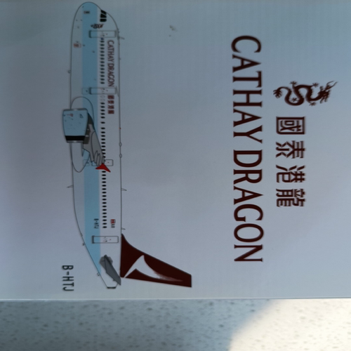 AVIATION200 国泰港龙航空A321 B-HTJ寄出后不退不换