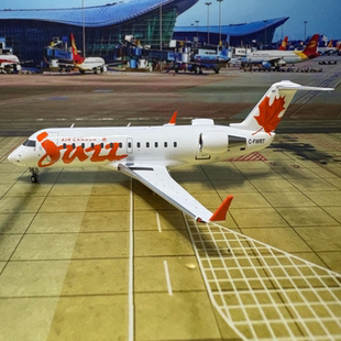 飞机模型 全合金 加拿大爵士航空 风火轮 200