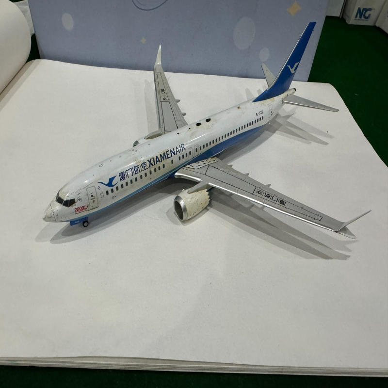 inflight 厦航737max8 飞机模型 1/200 1:200 厦门航空737max8注