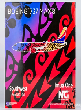 1:200 NGmodels NG92001 美国西南航空 737 max 8 N8710M “lmua