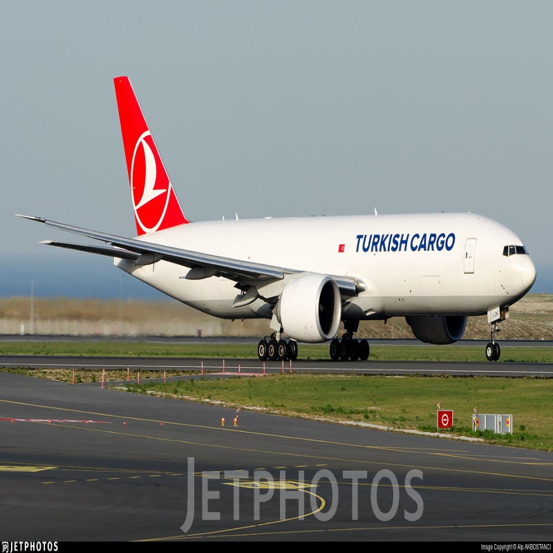 1:200jc土耳其货运航空（Turkish Airlines Cargo）公司标涂波音7