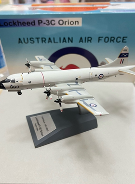 Inflight 1/200 合金飞机模型 澳洲空军 洛克希德P-3C 反潜机 A9-