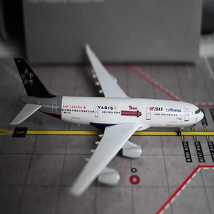 DW 汉莎航空 空客 A340-2001/400德国汉莎航空飞机模型，识货的