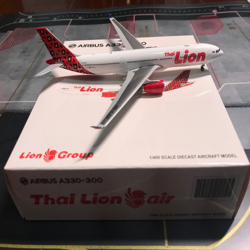 泰国狮子航空飞机模型A330-300JC Wings1:400HS-LAH展示为主