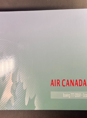 仅拆盒 飞机模型 加拿大航空公司 波音777-200LR  Aero Le Plane