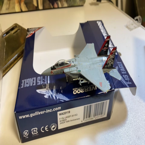 Gulliver 1/200 F-15J 本子Gulliver WA22119 F-15J 本子自卫队60