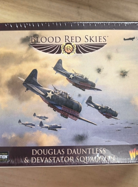 Wargames Delivered Blood Red Skies - Douglas Dauntless & Dev