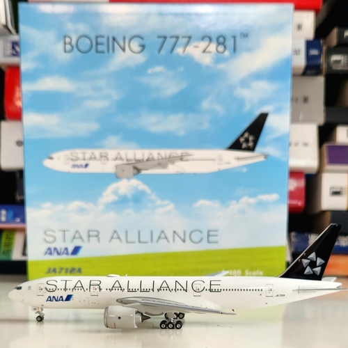 Phoenix/PH 1:400 全日空 ANA B777-200 JA712A 客机模型 星空联
