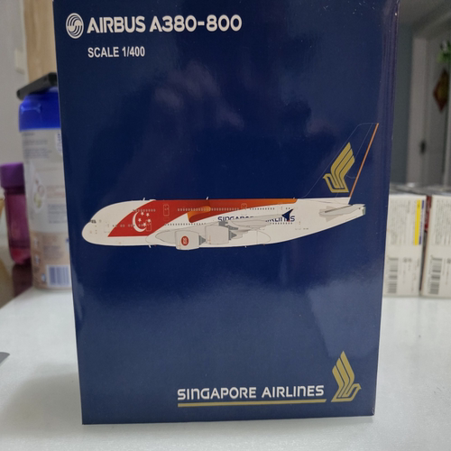 JCWings XX4951 新加坡航空A380-800 1/400比例 客机模型新加坡5