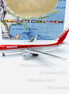AeroClassics 1:400 波音 767-200 Avianca 哥伦比亚航空 Boeing