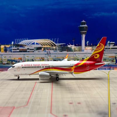 JC 1/200 海南航空公司 波音737MAX8 注册号B-1390绝版好货[号外]