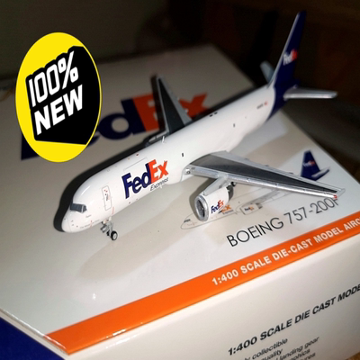 GJ 1/400 联邦快递 B757-200F货机GJ出品，1/400 联邦快递Boeing