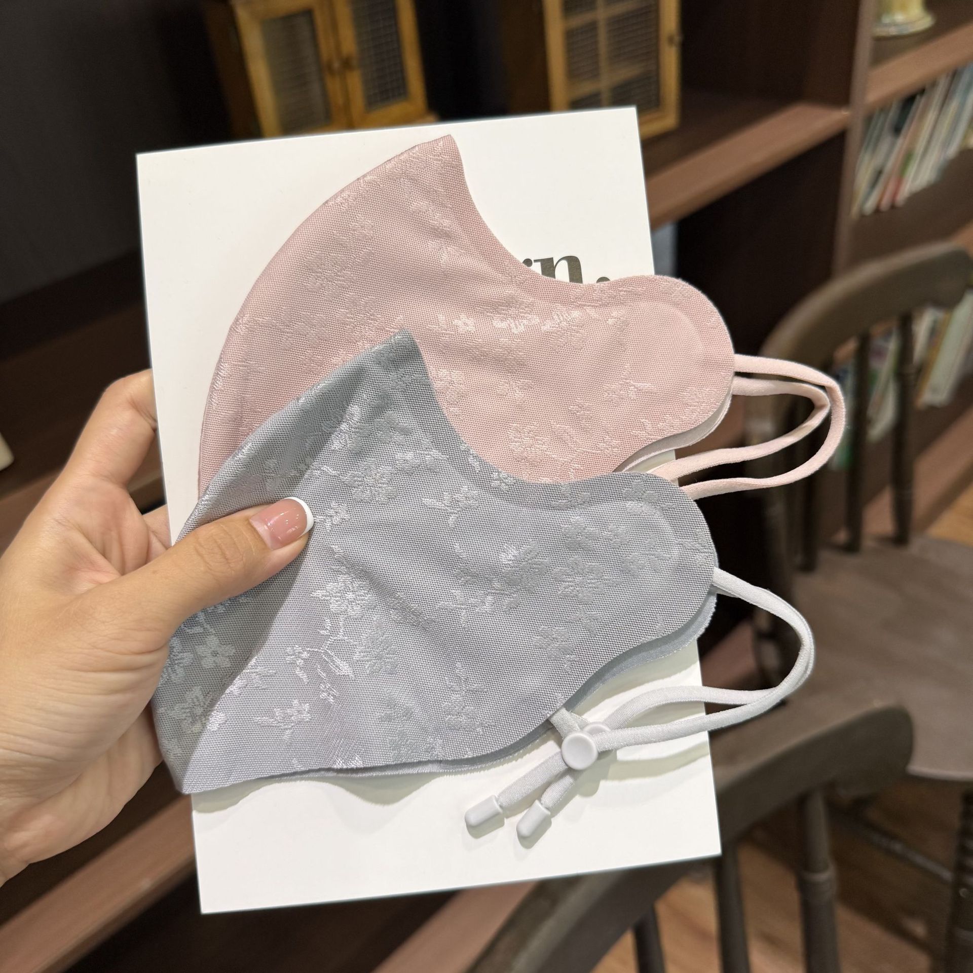 秋冬护眼角时尚立体蕾丝保暖口罩