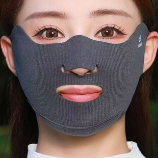 秋冬保暖口罩防风防寒高颜值透气漏口鼻户外运动跑步立体显瘦面罩