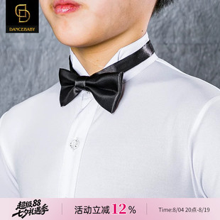 Dancebaby少儿童拉丁舞领结男童男孩摩登舞舞蹈比赛纯色蝴蝶领结