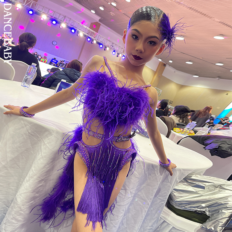 14岁儿童拉丁比赛比赛舞蹈服