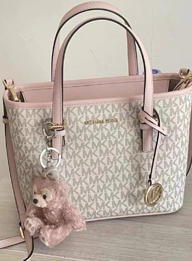 香港直邮正品MK女包经典菜篮子包手提斜挎包真皮老花百搭送女友