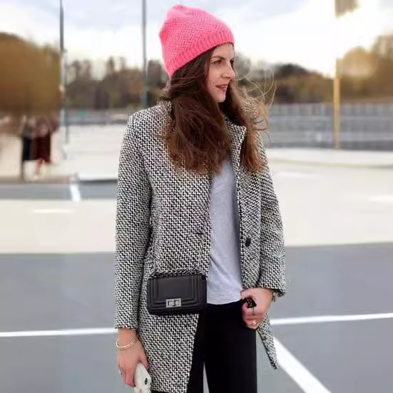 Ladies Winter Long Jackets Coat Overcoat俄罗斯女修身风衣外套