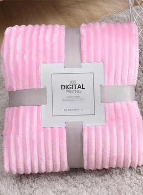 Throw Blanket for Couch Plush Fluffy Warm Cozy法兰绒毯子加厚