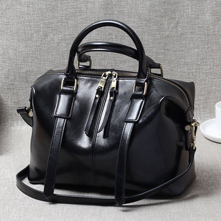 handbag 女斜跨大包 bag Women shoulder vintage leather big
