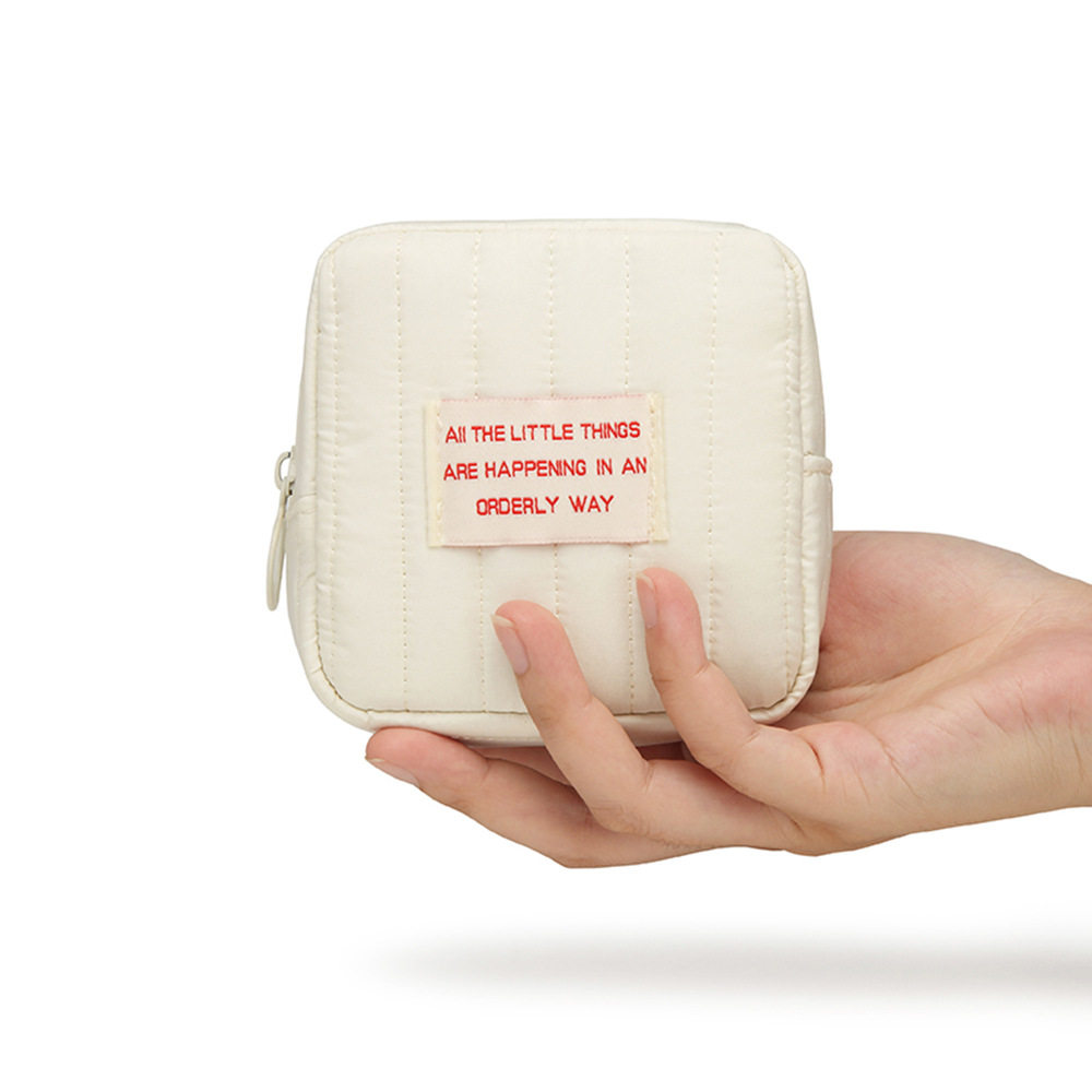 ladies guide Square Small Makeup Bag 方形小化妆包