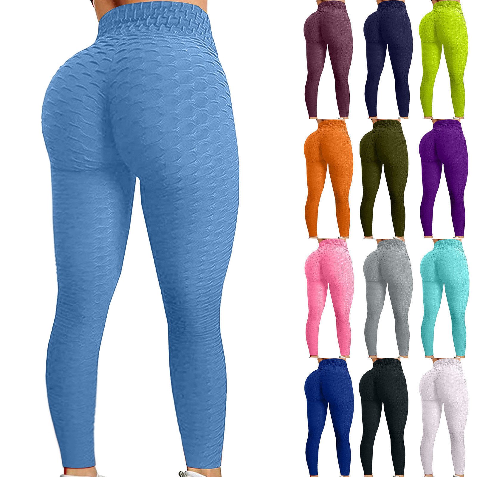 High waist ladies Yoga pants Gym trouser高腰菠萝格健身瑜伽裤