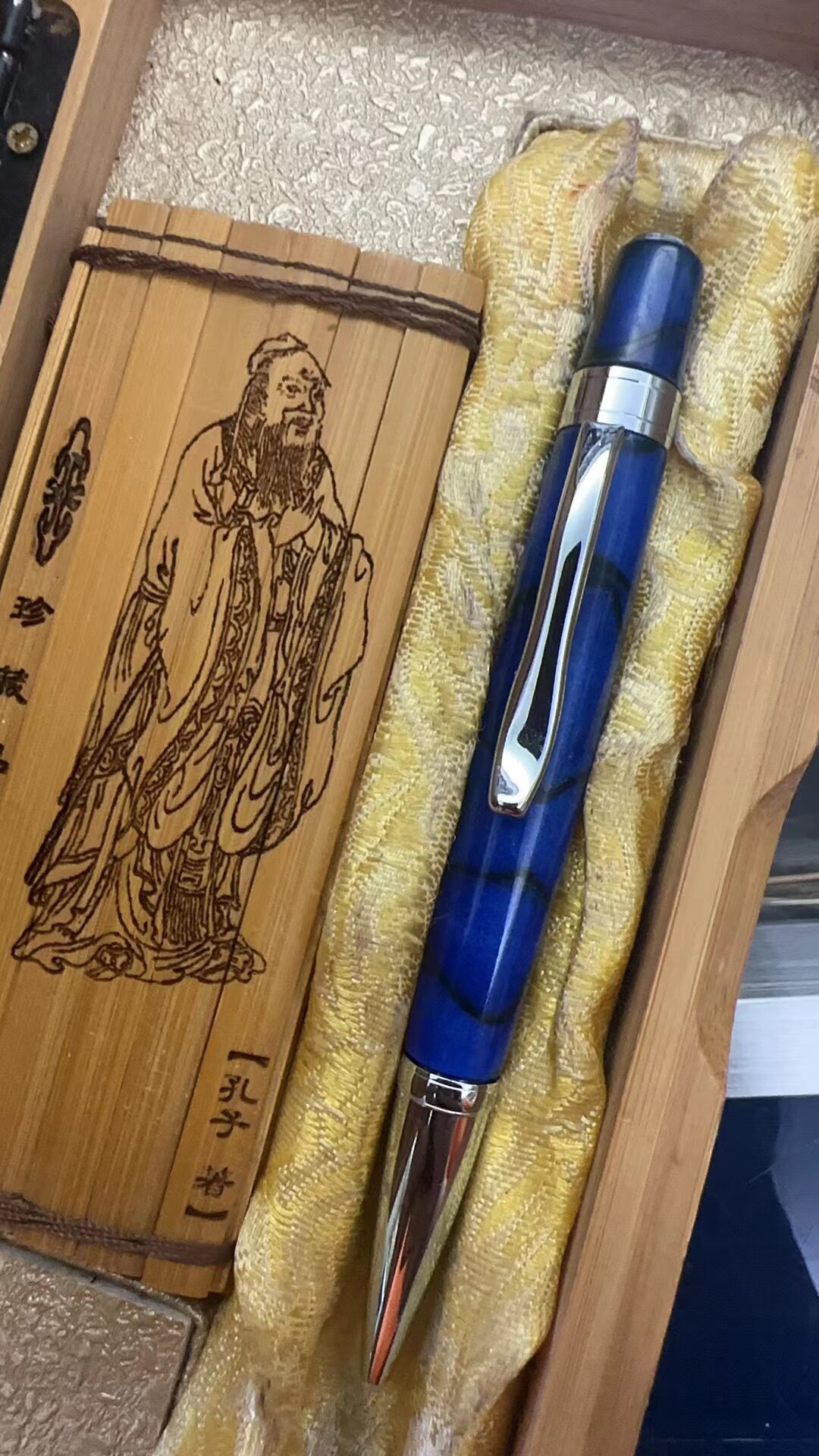 罗珊实拍Luoshan3888练字书法美工铱金复古怀旧微瑕介意慎拍