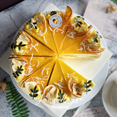 简屋24年夏季 慕斯蛋糕动物奶油甜点西式 糕点茶歇甜品下午茶10切