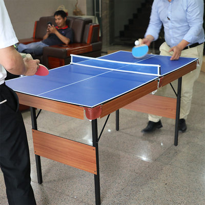 1.4米家用台球桌乒乓球桌多功能三合一桌球台小型可折叠式练球台